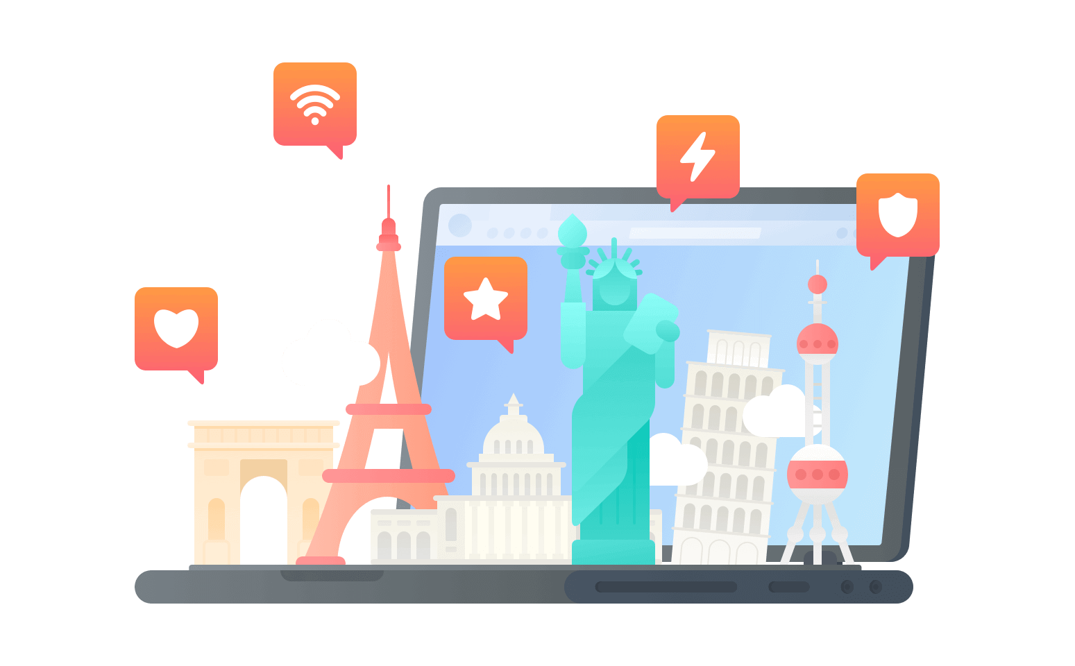 在巴拿马连接到中国的软件 - 翻回VPN